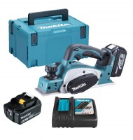 Makita DKP180RTJ 18V Brushless Planer with 2 x 5Ah Batteries, charger and MakPac case £329.95